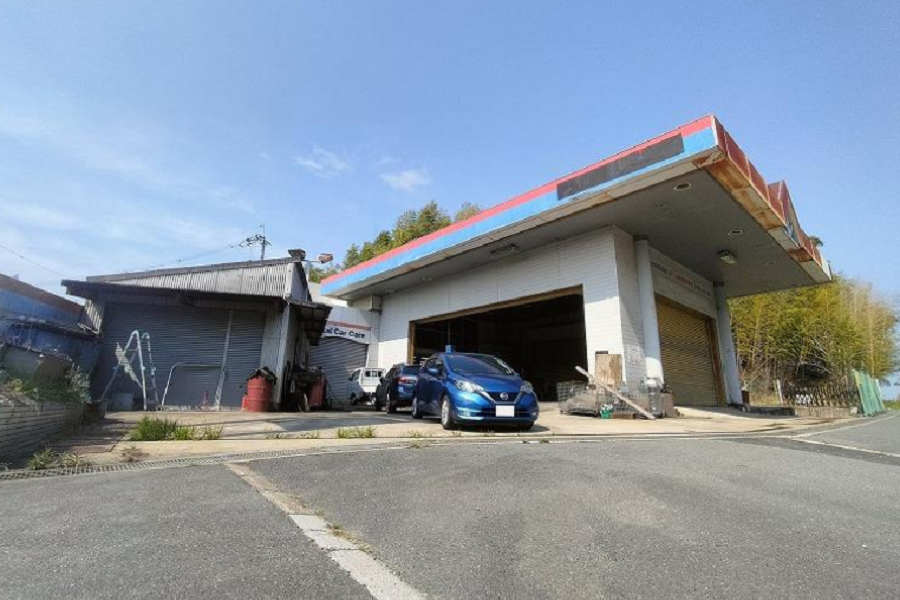 【賃貸】京都府京田辺市197.74m2(59.82坪)の貸し倉庫（貸倉庫）・賃貸倉庫の外観